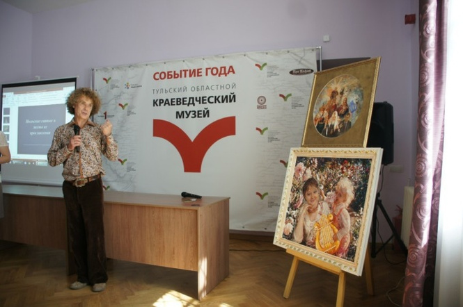 В Туле появилась икона с Путиным, Медведевым и символикой «Единой России» В Туле появилась икона с Путиным, Медведевым и символикой «Единой России»