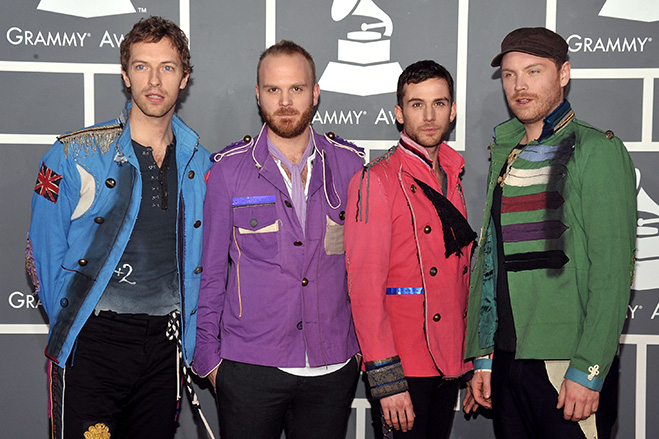 Группа Coldplay на 51-ой церемонии вручения премии Грэмми