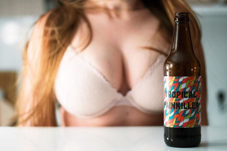 Пиво на фоне пышной женской груди — мы нашли лучший российский Инстаграм! (запрещенная в России экстремистская организация)