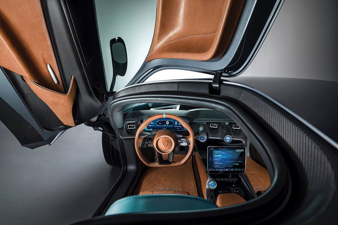 Хорватский гиперкар Rimac разгоняется до 100 км/ч за 1,85 секунды Хорватский гиперкар Rimac разгоняется до 100 км/ч за 1,85 секунды